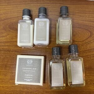 ANTICA FARMACISTA PROSECCO Travel Set Lotion, Sham, Cond, Gel, Bar Pompelmo 6pc